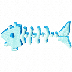 Fishes Embroidery Design 7 Fishes Embroidery Design 7
